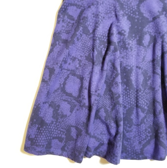 NWT Splendid Fit & Flare Python Print Skater Dress - Picture 6 of 8